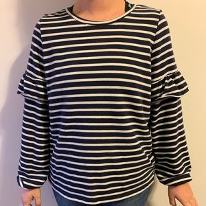 Stripped long sleeve